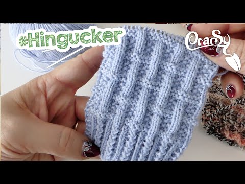 Knitting pattern, sock pattern, braided check