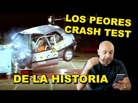REACCIONANDO a LOS PEORES CRASH TEST DE LA HISTORIA