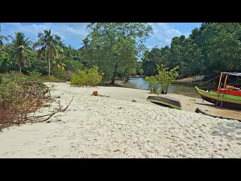 Conhecendo a praia da Barreta em São Caetano de Odivelas