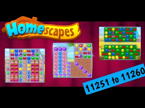 Homescapes || level 11251 to 11260