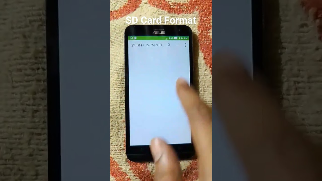 SD Card formatting | How to format Memory Card from mobile |