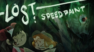 Speedpaint: two stupid kids lost in the jungle