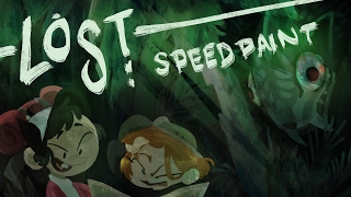 Speedpaint: two stupid kids lost in the jungle