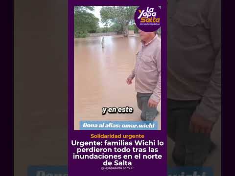 Desesperación en Rivadavia Banda Sur: piden ayuda urgente para comunidades afectadas