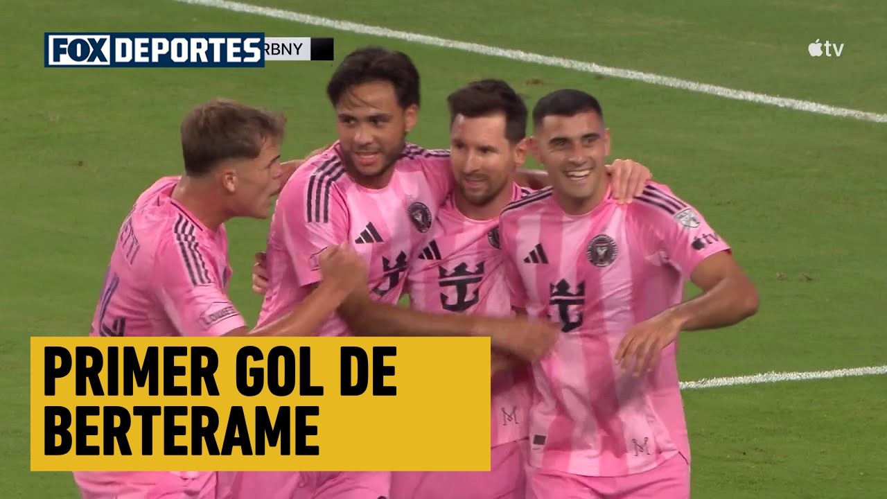 🤩 PRIMER GOL Germán Berterame, asistencia Leo Messi | Inter Miami 2-1 New York Red Bulls | MLS 2026
