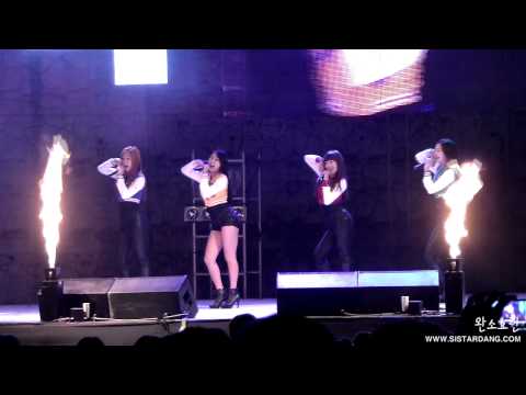 110526 강남대학교(KangNam Univ.) 씨스타(Sistar) - 가식걸(Shady Girl)