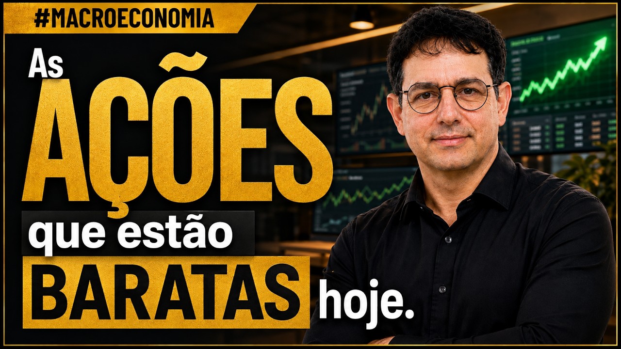 As AÇÕES que estão BARATAS hoje