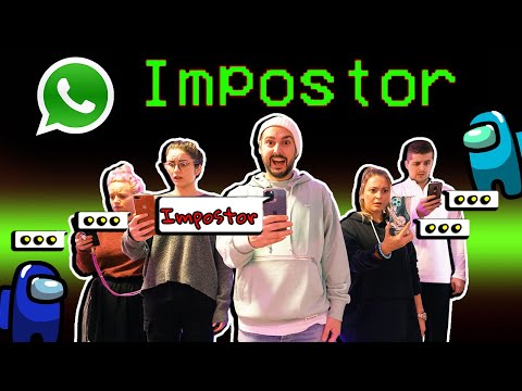 AMONG US IN REAL LIFE ABER WHATSAPP SAGT UNS WAS WIR SIND! 5 Impostor in 1 Runde?