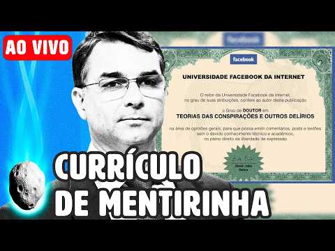 LIVE: FLÁVIO INVENTA PÓS NO CURRÍCULO E OUTRAS NOTÍCIAS