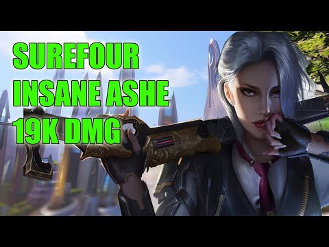 SUREFOUR PRO ASHE GAMEPLAY19K DMG - GRAND MASTER OVERWATCH SEASON 22