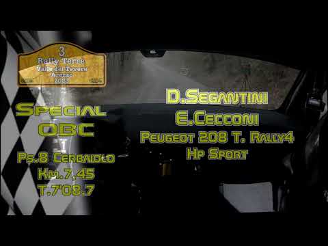 rally tevere 2023 segantini cecconi obc ps 8 cerbaiolo