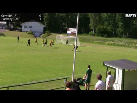Division 4 SÖ, Herr: Orrefors IF - Läckeby GoIF 4-1
