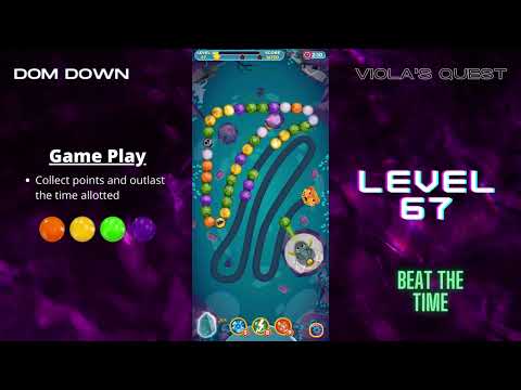 Viola's Quest 🟣🟠🔴 / Level 67 / Dom Down