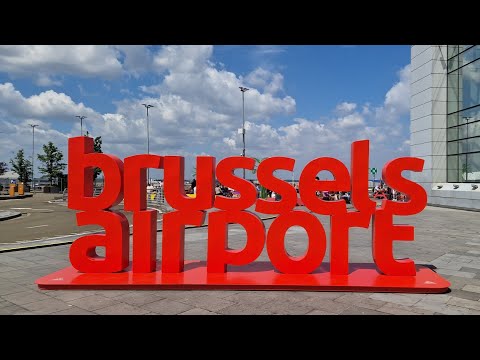 🇧🇪 Brussels airport (Zaventem) departures walking video 2025 @TravelwithHugoF