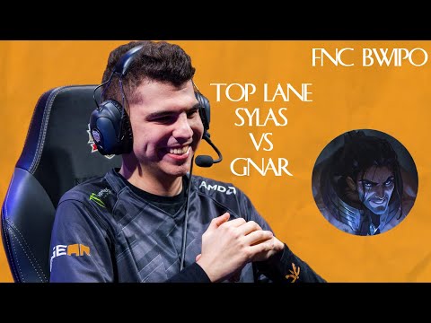 [ESP] FNC Bwipo | Top lane S11 | Bwipo le gana la línea a Gnar con Sylas
