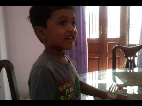 Abhi saying chuk chuk railu