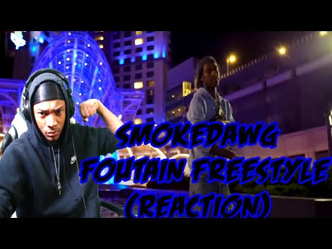 First Reaction to Toronto rapper Smoke Dawg - Fountain Freestyle | American Reaction