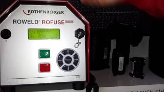 Rothenberger Roweld Rofuse Basic 48 Elektrofüzyon