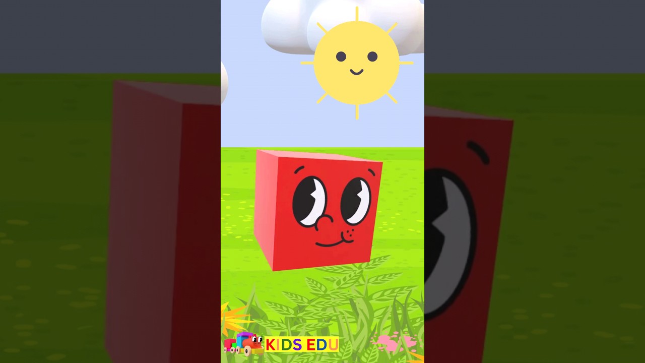 Guess the 3D Shape Game | 3D Shapes for Kids | KIDS EDU