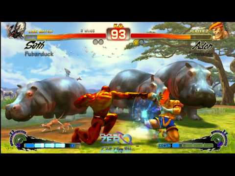 SSF4AE: Fubarduck (Seth) vs Jermaine (Adon)