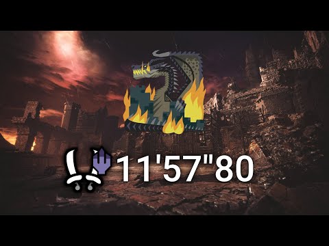 Monster Hunter: World Fatalis Dual Blades Solo Speedrun No Heroics (11'57"80) - Freestyle Wiki Rules