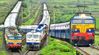 INTERCITY Trains  MUMBAI - PUNE  BHOR Ghats  India