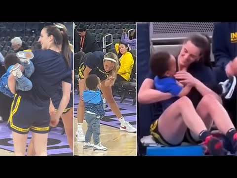 Caitlin Clark, Sophie Cunningham & Fever Players Babysit Zayn Before Valkyries Showdown