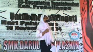 preview picture of video 'MTs Darul Mukhlashin - Puisi Kerawang Bekasi - Memperingati Hari Pahlawan'