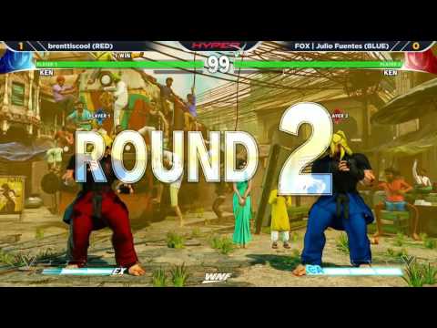 WNF 2.6 SFV - brenttiscool (Ken (Red)) vs FOX | Julio Fuentes (Ken (Blue))