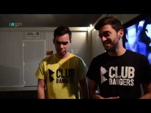 ClubBangers and Nicky Romero interview, Queima das Fitas 14' OPorto @ 07.05.14