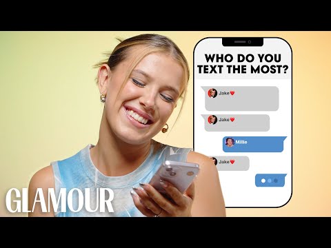 Millie Bobby Brown Reveals What's On Her Phone | Glamour