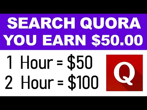 , title : 'Get Paid To Search On Quora ($50 Per Hour) FREE Make Money Online - Worldwide | Branson Tay'