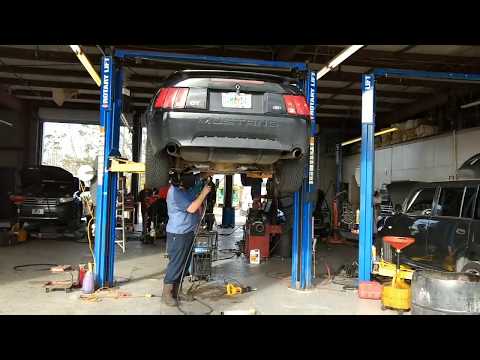 Thrush Muffler Install On 2004 Mustang GT