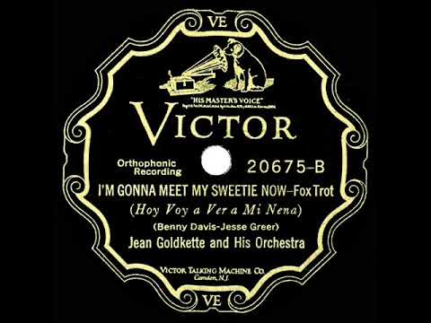 1927 Jean Goldkette - I'm Gonna Meet My Sweetie Now (Take #2) (instrumental)