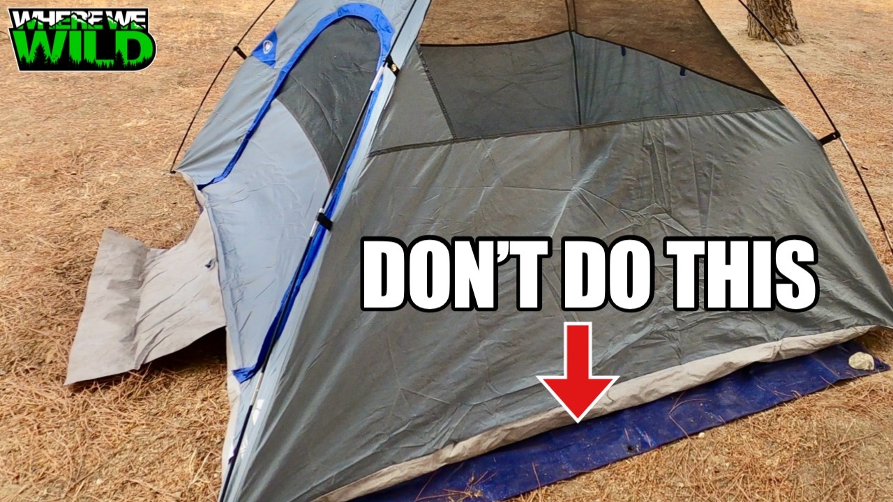 5 Camping Mistakes You Don't Realize You're Making