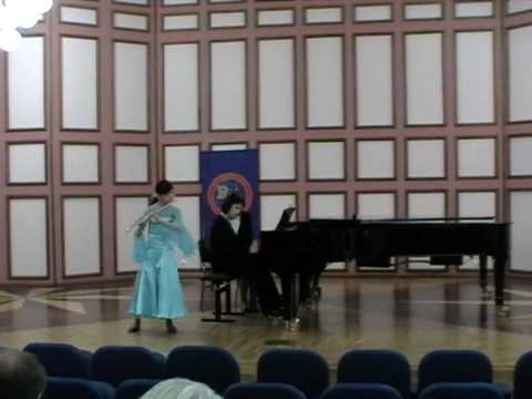 Rigoletto Fantasy, Wilhelm Popp, Pak Di Na flute, 12 y.o.
