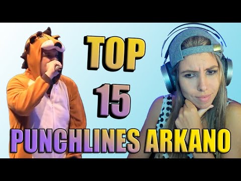 ARGENTINA REACCIONA A TOP 15 PUNCHLINES DE ARKANO | VENERANCIA