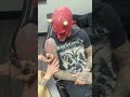 When the new tattoo really burns.