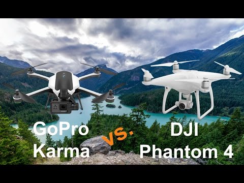 GoPro Karma vs DJI Phantom 4 REVIEW