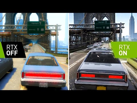 GTA 4 2008 vs 2021 - RTX OFF vs ON Comparison Maxed-Out Graphics [XBOX 360 vs Gaming PC]