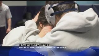 Legally Blind Wrestler