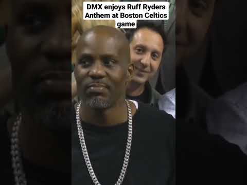DMX Ruff Ryders Anthem Boston Celtics game | Rap legends never die | #shorts #dmx #rap #ruffryders