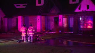 Crews investigate whether lightning sparked house fire in Edmond