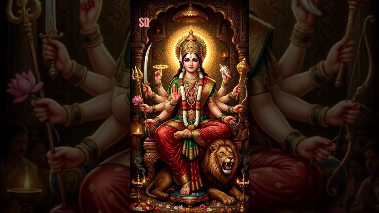 🌺जब मां दुर्गा देती है संकेत🌺🙏🚩#durga#durgamaa #bhakti#shorts #viral#trending