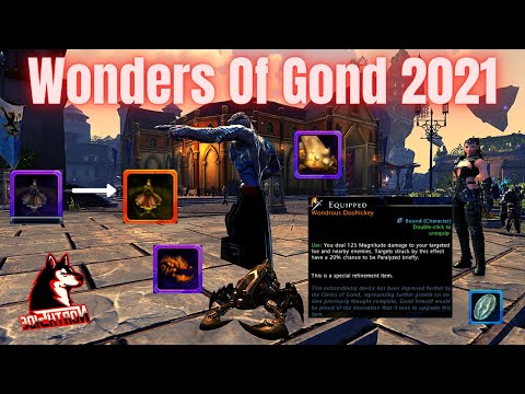 Wonders Of Gond Legendary Wondrous Doohickey Showcase & Rewards 2021 Neverwinter Mod 20 Sharandar
