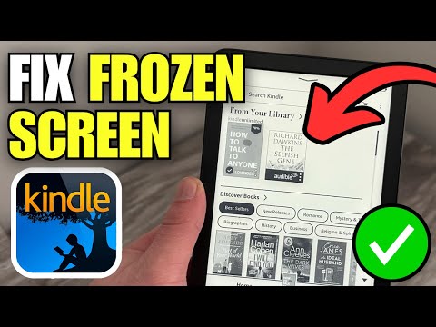 How To Fix Kindle Screen Frozen & Not Responding