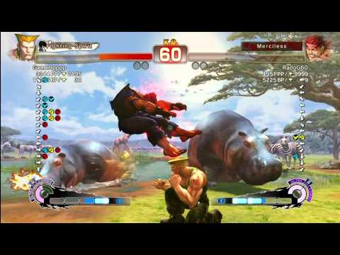 GameUpppp (Guile) vs RadoG60 (Evil Ryu)