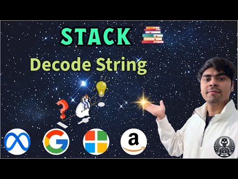 LeetCode 394 | Decode String | Stack + Recursion Python Tutorial | AlgoYogi