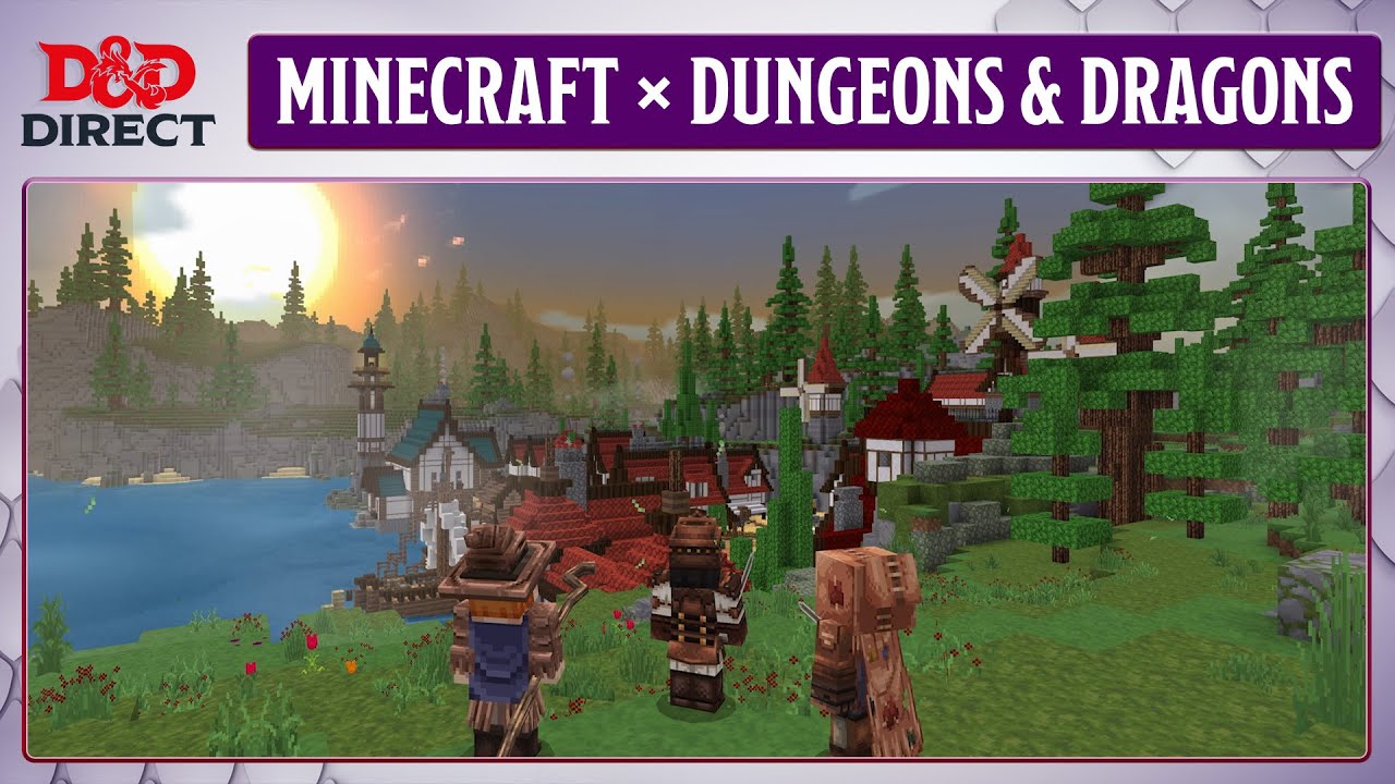 Minecraft x Dungeons & Dragons | D&D Direct - YouTube