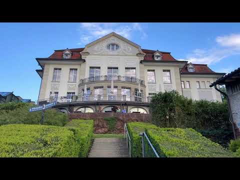 🇨🇭 4K Relaxing Walk Zug, Switzerland ☀️ Sunny Walking Tour